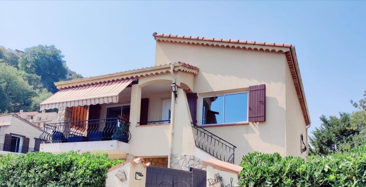La Villa Castel - Haut De Villa - Parkings- 3 Chambres - 8 Couchages - Jardin - Barbecue Cagnes-sur-Mer Bagian luar foto
