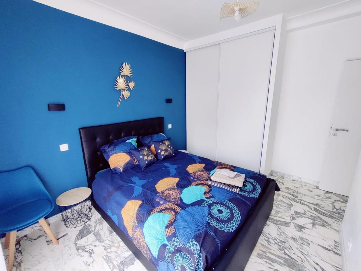La Villa Castel - Haut De Villa - Parkings- 3 Chambres - 8 Couchages - Jardin - Barbecue Cagnes-sur-Mer Bagian luar foto